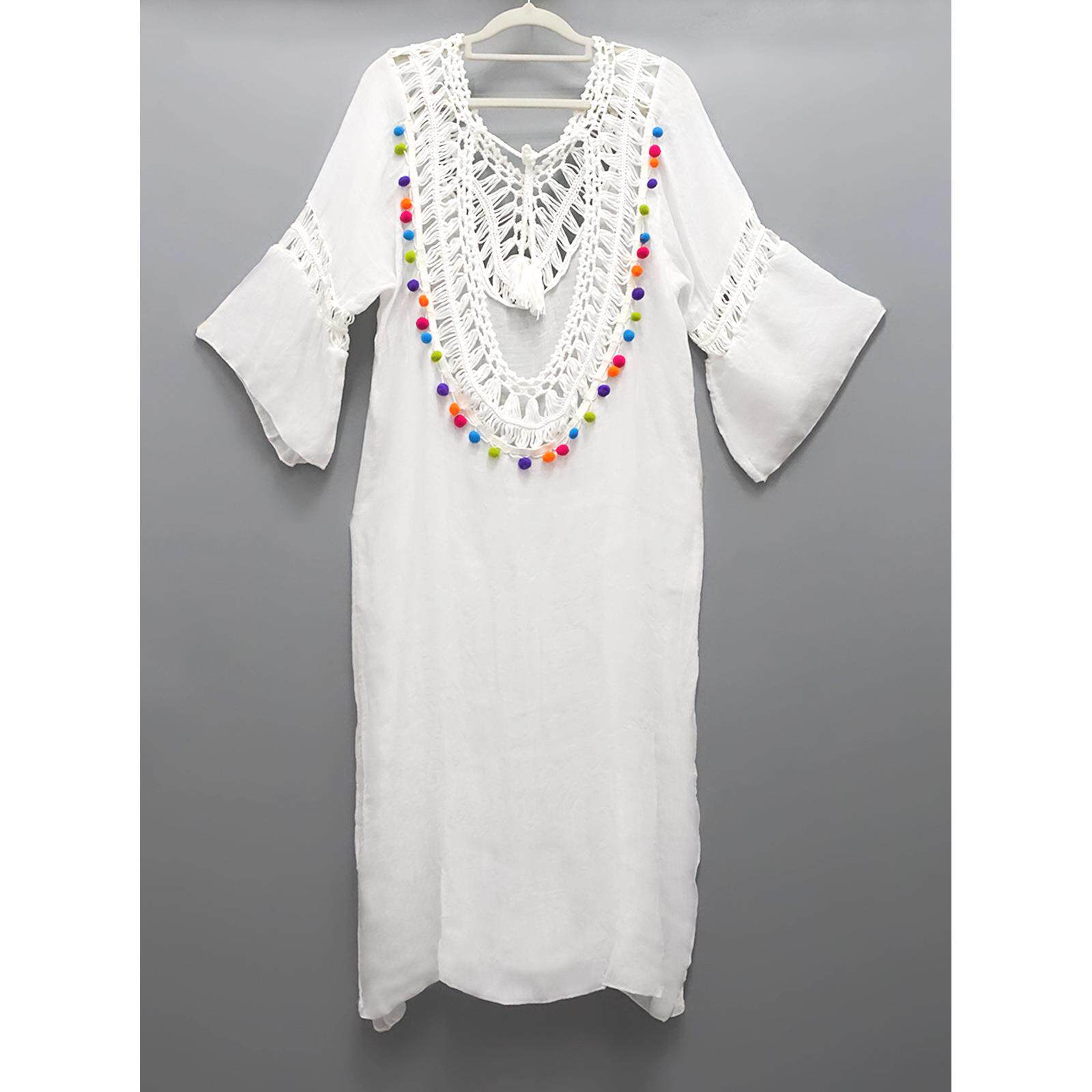 holiday cover-up sexy sun dress jacket dress protection