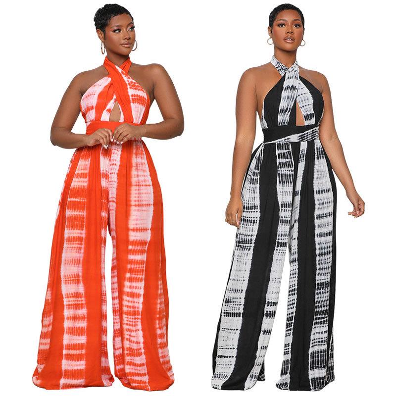 trousers jumpsuit wide-leg casual pants mopping summer