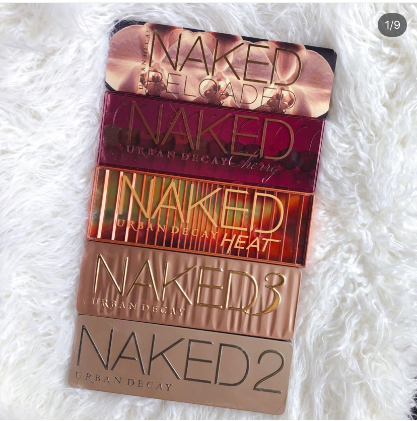 衰败城市眼影盘udnaked