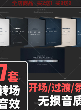 Intro前奏转场过渡DJ开场结尾氛围FX音效音色影视编曲配乐音源