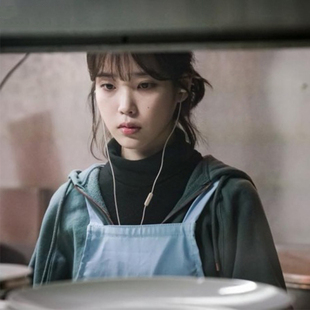 我的大叔IU李知恩明星同款韩版开衫拉链口袋长袖连帽卫衣外套女