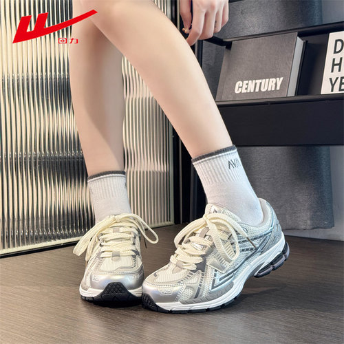 回力厚底运动鞋女爆款2025春季
