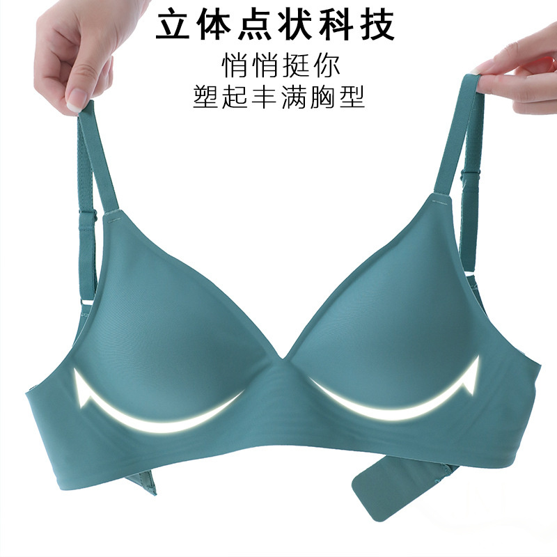 2025新款无痕聚拢文胸薄款调整型