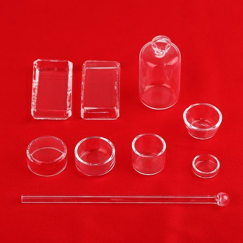 耐高温石英方缸坩埚半圆舟