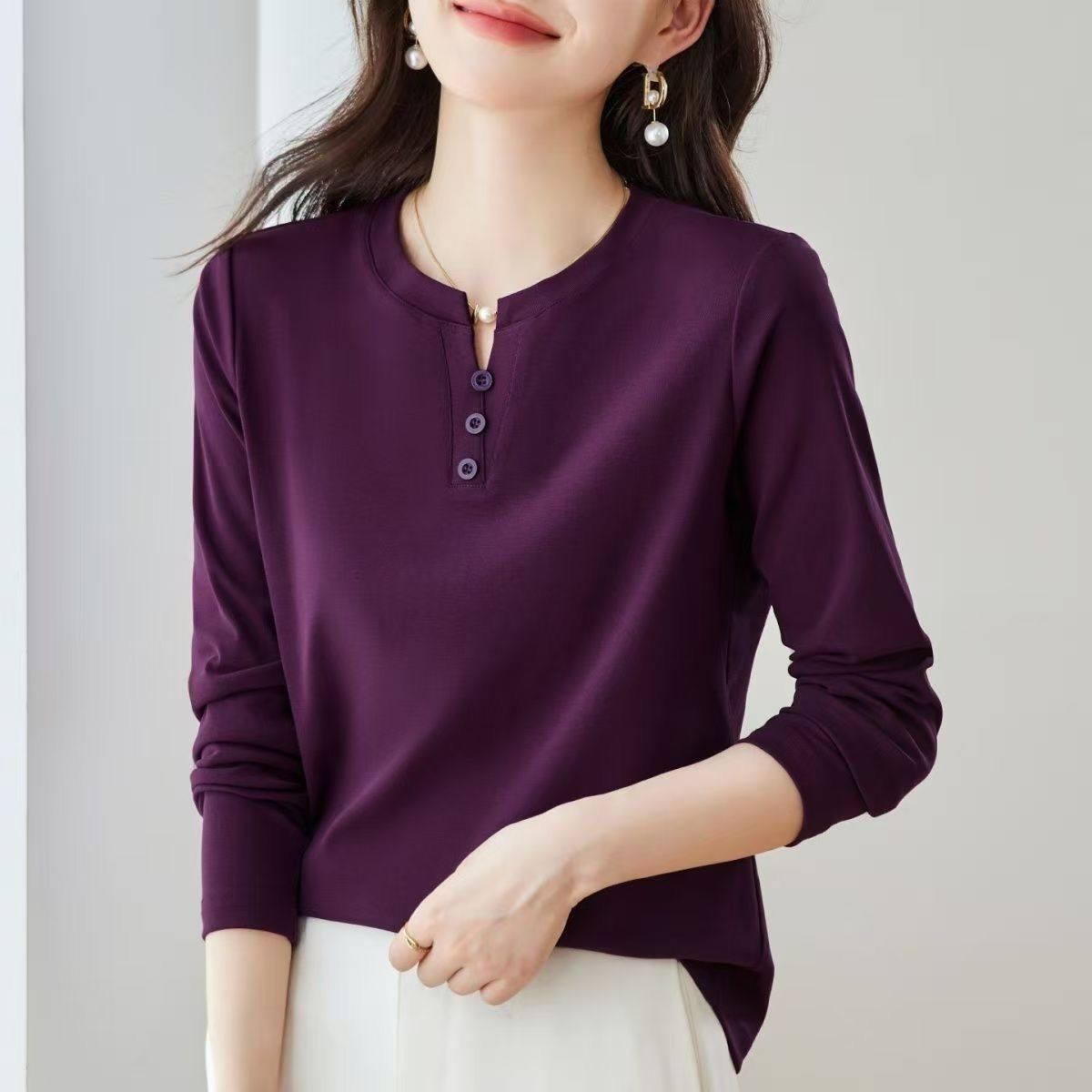 小个子德绒V领正肩长袖运动t恤女秋冬新款女士打底衫内搭保暖上衣,女装/女士精品,大码内搭,淘宝优惠券,粉丝福利购,淘宝优惠卷