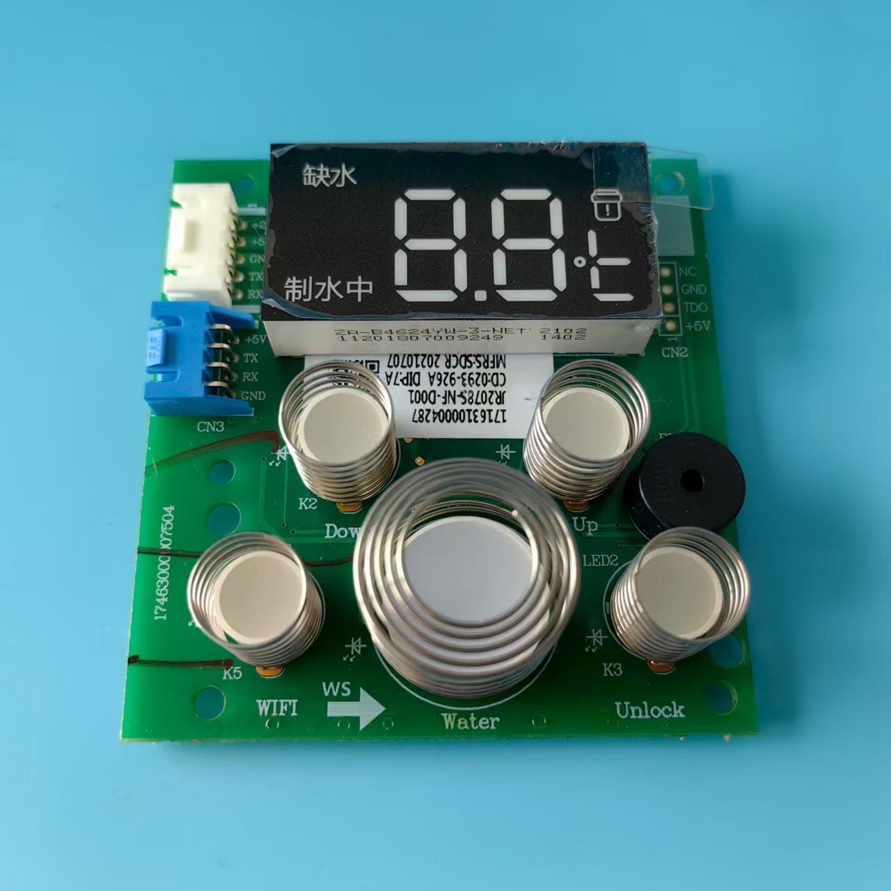 美的台式净饮机JR2078S-NF显示板