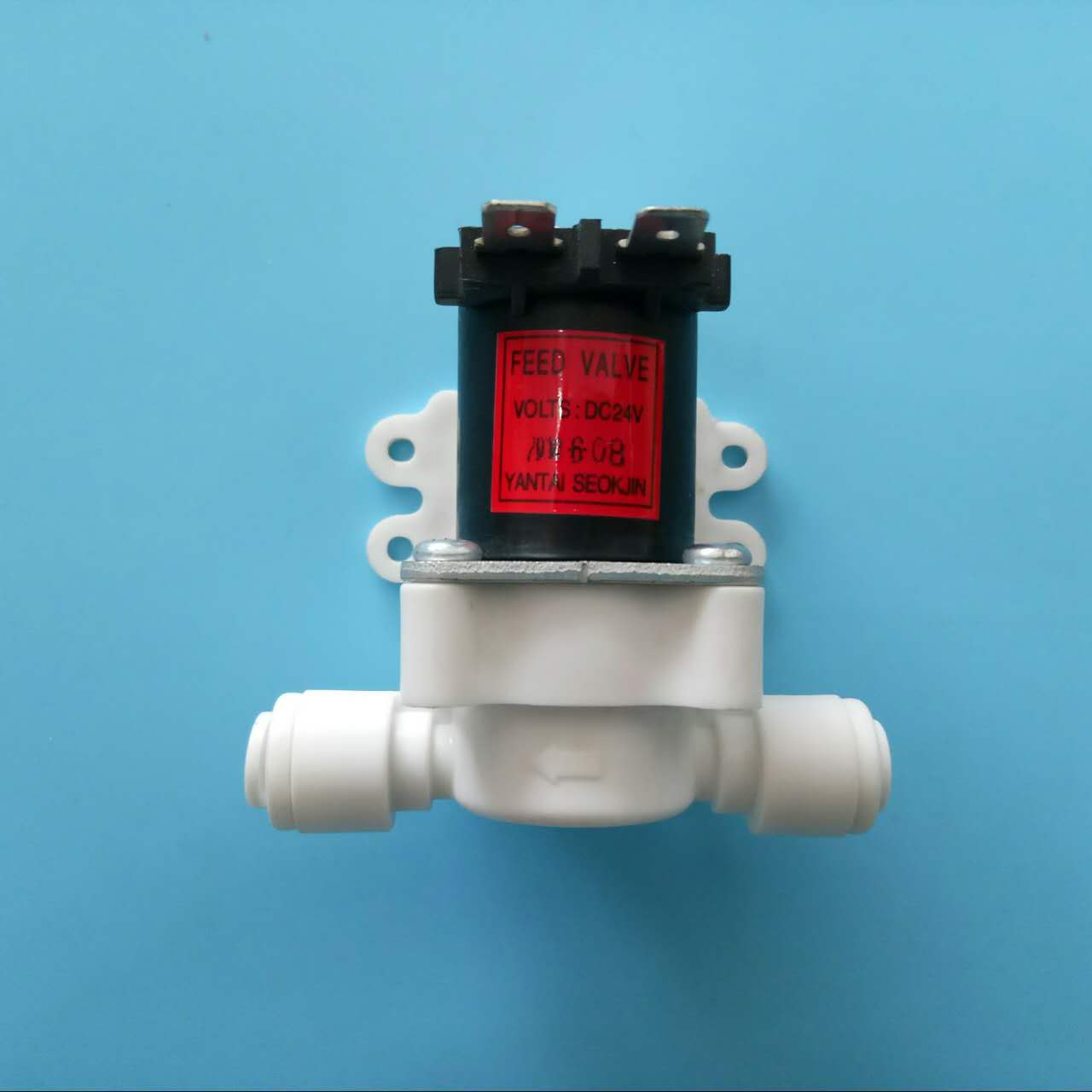 美的净水机MRO102-4\103-4\105A-5\121A-4快插口进水电磁阀