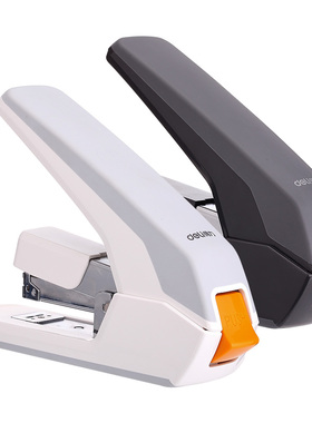 得力重型加厚订书机0465大号办公省力厚层钉书机 60页压书订书器