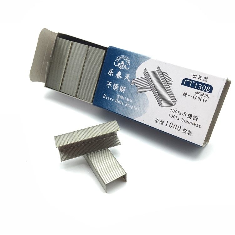 LECHUN 1308 스테인레스 스틸 스테이플 238 스테이플 8MM 스테이플 50 페이지 26|8