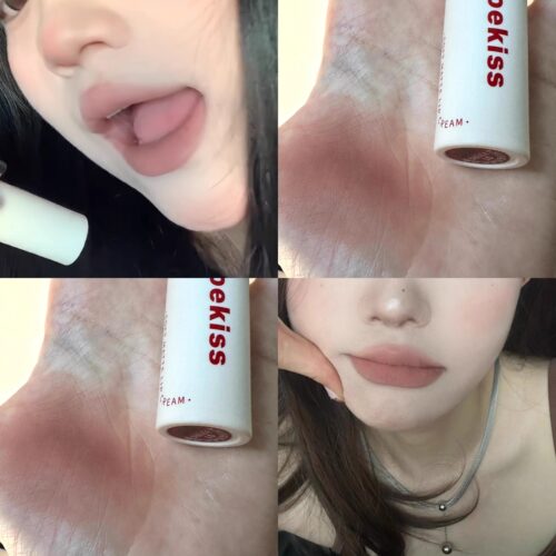 木柯诗mooekiss哑光唇泥07棕