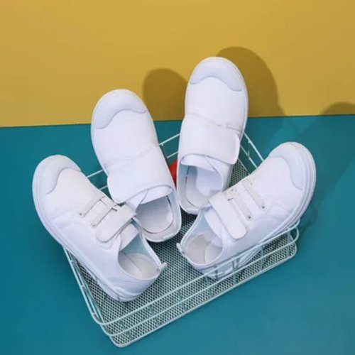 六一表演男女童舞蹈小白鞋