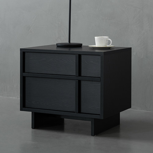 卧室F4星级环保板床头柜意式极简