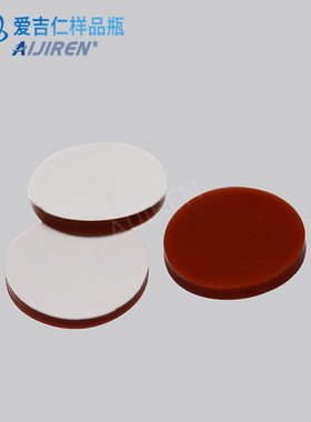 4ml瓶垫片 白色PTFE/红色硅胶隔垫 样品片隔垫 13*1.5mm 厂家直销