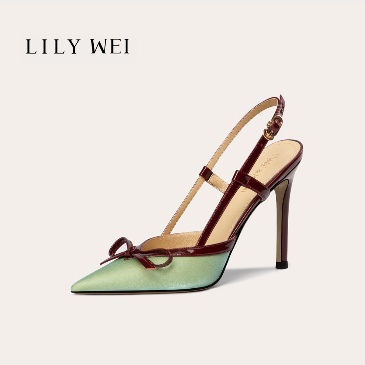 Lily Wei【半岛情书】秀场同款夏高跟鞋时尚高级感凉鞋小码313233