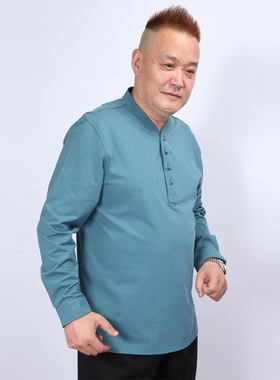 高三强唐装 中国风春秋男 长袖汉服中国服 15622