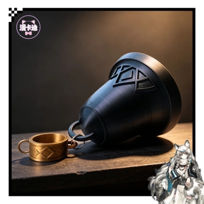 明日方舟 圣聆初雪cos道具铃铛 cosplay漫展道具 3d打印 初雪铃铛