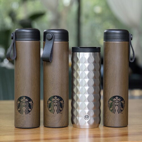 星巴克保温杯黑价格 星巴克保温杯黑图片 星期三