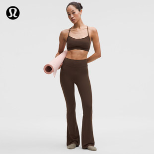 Groove 女士运动高腰喇叭裤 *保暖丨lululemon丨LW5INZA