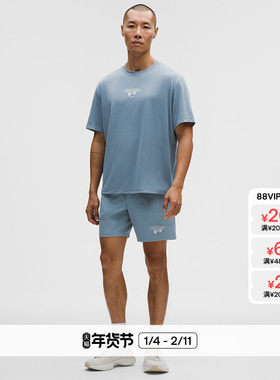 License to Train 男士运动短裤 7  *图案款丨lululemon丨LM7BUUS