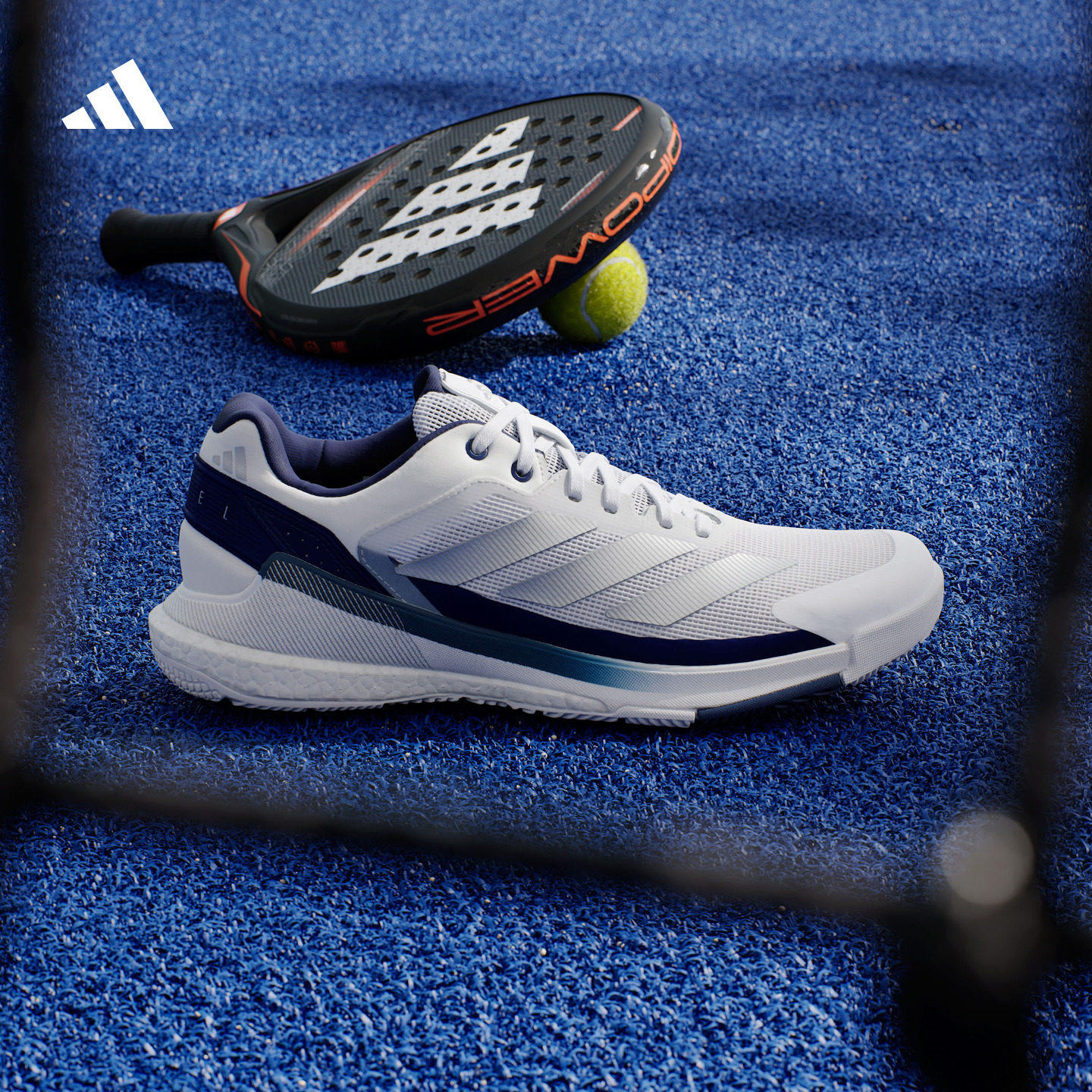 Crazyquick Boost Padel舒适低帮球拍类运动鞋男子adidas阿迪达斯