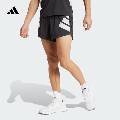 跑步运动短裤男装新款adi
