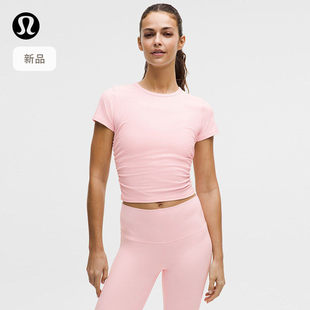 All It Takes女士运动 T 恤*罗纹Nulu芯吸丨lululemon丨LW3GV0S