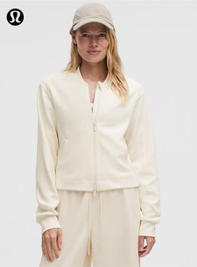 Ribbed Softstreme 女士罗纹短款夹克丨lululemon丨LW3JP5S