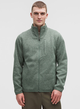 Sojourn 男士拉绒内里针织夹克丨lululemon丨LM3EW9S