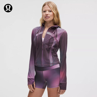 Define 女士短款连帽夹克 *网面丨lululemon丨LW3IP0S