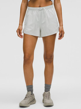 Pace Rival 女士运动高腰短裤 3  速干 干芯吸丨lululemon丨LW7DH