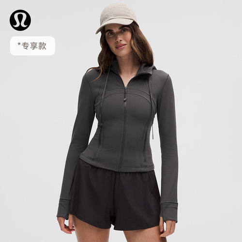 Define女士短款连帽夹克