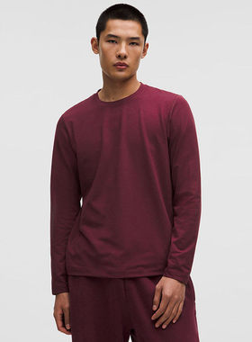 Soft Jersey 男士长袖针织衫 *新年款 芯吸丨lululemon丨LM3FZJS