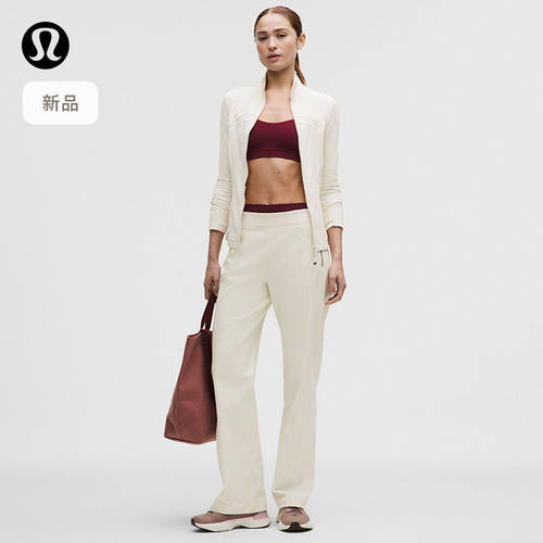 Define女士中腰运动裤*