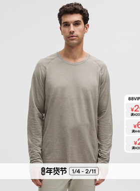 Metal Vent Tech 男士运动长袖 T 恤丨lululemon丨LM3FYVS