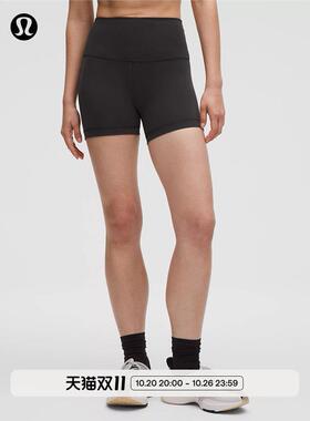 Wunder Train 女士运动高腰紧身短裤 4 丨lululemon丨LW7BPSS