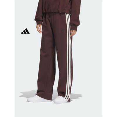 休闲舒适针织直筒运动裤