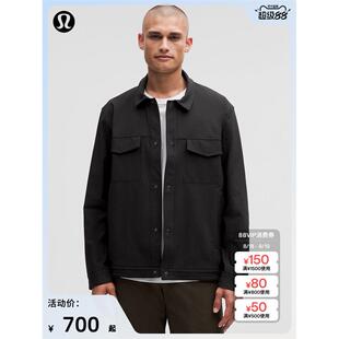 Twill Utility 男士斜纹功能型夹克 拒水丨lululemon丨LM3EM8S