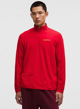 Soft Jersey男士半拉链针织衫*新年款 芯吸丨lululemon丨LM3GE2S