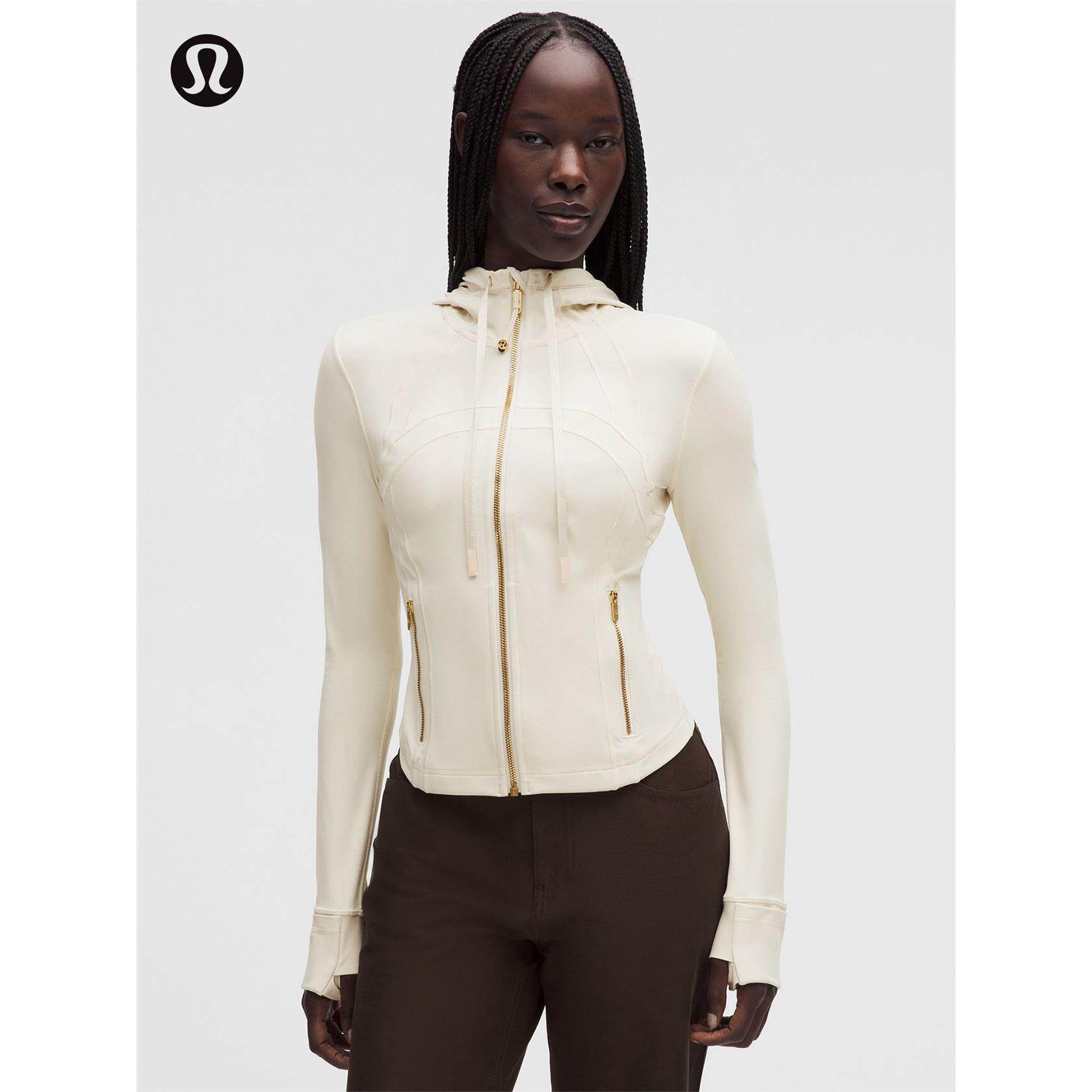 Define 女士短款连帽夹克 *Nulu™ 芯吸丨lululemon丨LW3IYVS