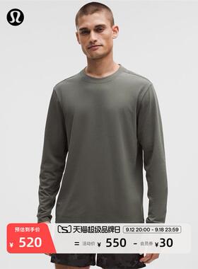 Zeroed In 男士运动长袖 T 恤丨lululemon丨LM3F93S