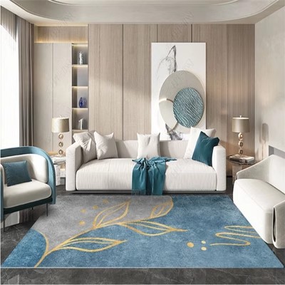 简约风家用防滑耐磨可裁剪地垫