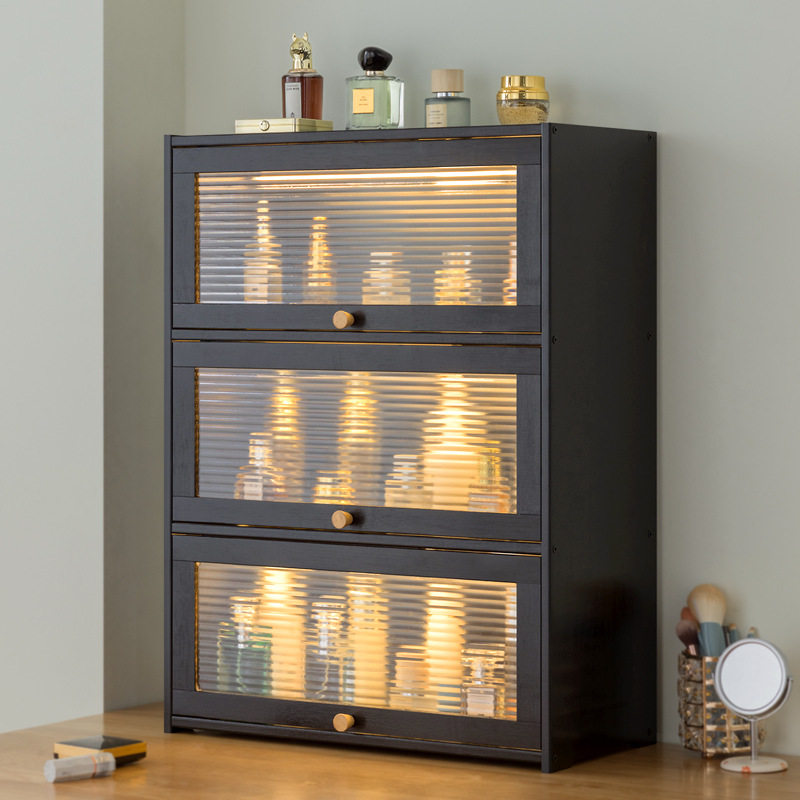 化妆品收纳盒大容量新款桌面收纳箱防尘口红护肤梳妆台网红置物架,收纳整理,化妆品收纳架,淘宝优惠券,粉丝福利购,淘宝优惠卷