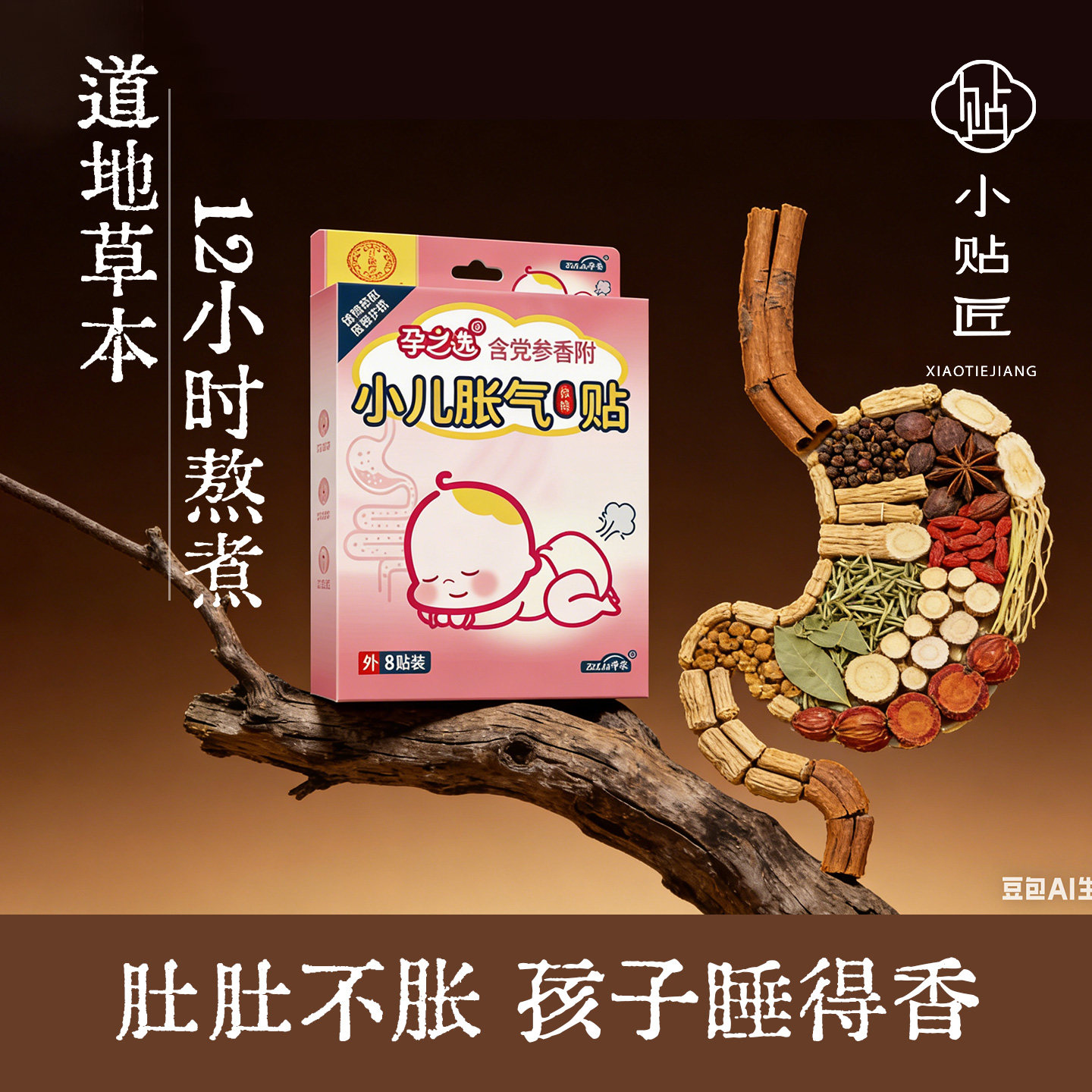 【防过敏】孕之逸婴儿胃肠胀气贴