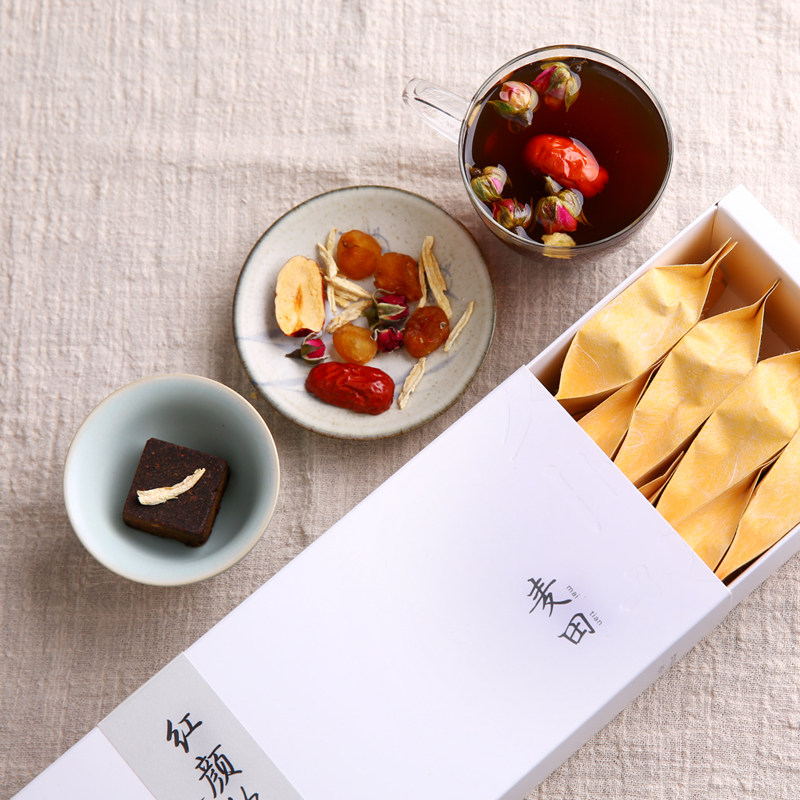 【朴草集】黑糖姜茶红枣姜糖红糖块大姨妈女姜汁手工红糖枸杞桂圆