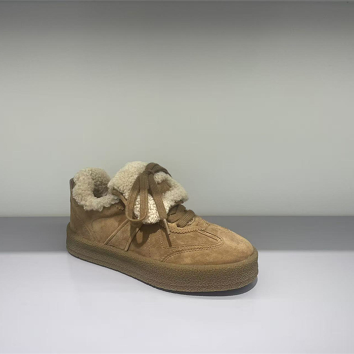 玛莎贝尔羊京皮德训鞋时尚保暖