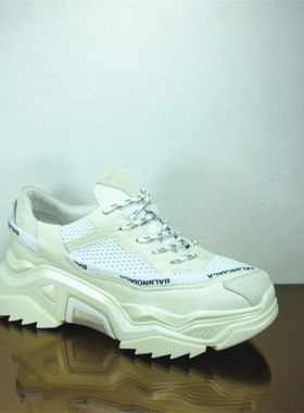 欧站欧货专柜正品玛莎贝尔19秋超ins网面牛皮老爹鞋19603-615