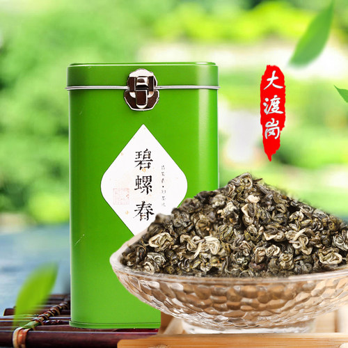 饕痴云南大渡岗碧螺春绿茶2025新茶特级浓香型明前茶叶250g罐装 - 封面
