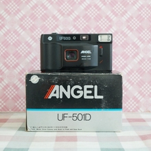 新手入门胶片傻瓜相机 UF501 复古ANGEL 35mm定焦 包邮 送电池
