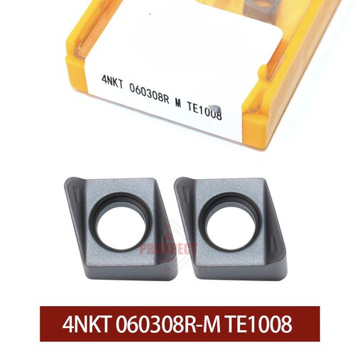 数控刀片菱形双面铣刀片模具铣快进给铣刀片4NKT060308R-M TE1008