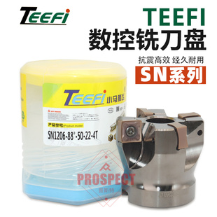 TEEFI数控铣刀盘SNMX1206-50/63/80/100/125/160/200-22/12T-88°
